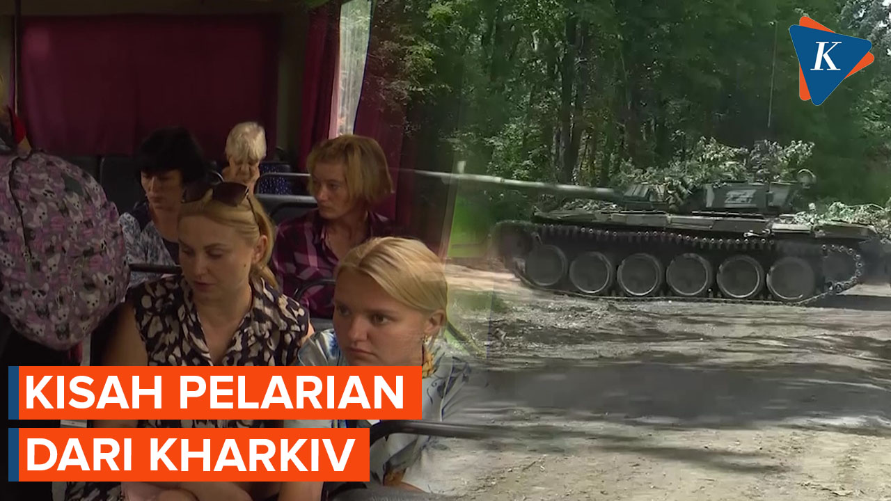 Momen Relawan di Kharkiv Membantu Warga yang Melarikan Diri dari Pertempuran