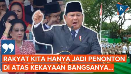 [FULL] Pidato Prabowo Di Upacara Peringatan Harlah Pancasila
