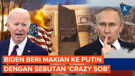 Biden Ejek Putin dengan Sebutan 