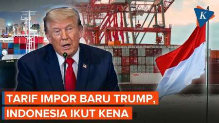 Trump Patok Tarif Baru Untuk 60 Negara, Indonesia Terdampak
