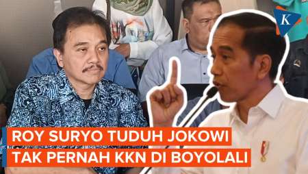 Roy Suryo Tuduh Klaim Jokowi KKN di Boyolali Cuma Settingan