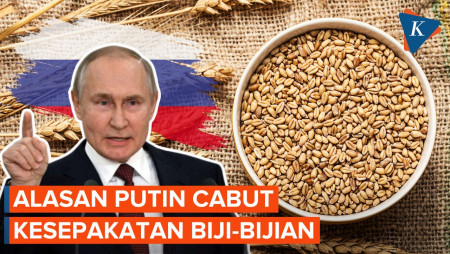 Putin Cabut Kesepakatan Biji-bijian, Ngambek Ada yang Belum Dipenuhi