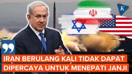 AS Tembak Drone Iran, Netanyahu: Teheran Tidak Dapat Dipercaya!