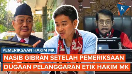 Ada Tangis di Pemeriksaan Dugaan Pelanggaran Etik Hakim MK, Bagaimana Nasib Gibran?