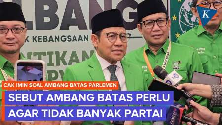 Cak Imin Nilai Ambang Batas Parlemen Diperlukan: Daripada Multipartai, Hasil Sama Saja
