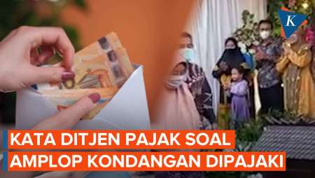 Anggota DPR Sebut Amplop Kondangan Mau Dipajaki, Ini Kata Ditjen Pajak