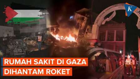 RS di Gaza Diserang, Ratusan Warga Palestina Tewas