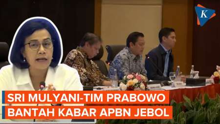 Sri Mulyani dan Tim Prabowo Tampil Bareng, Bantah Isu APBN Jebol