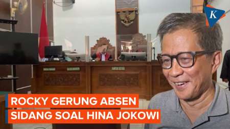 Rocky Gerung Absen Sidang Perdata soal Hinaan ke Jokowi, Ini Alasannya...