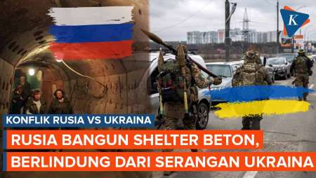 Rusia Bangun Shelter Beton di Kursk untuk Lindungi Warganya dari Serangan Ukraina