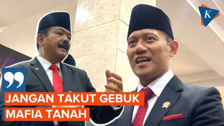 Hadi Tjahjanto Titip Sejumlah Program Dilanjutkan AHY sebagai Menteri ATR/BPN