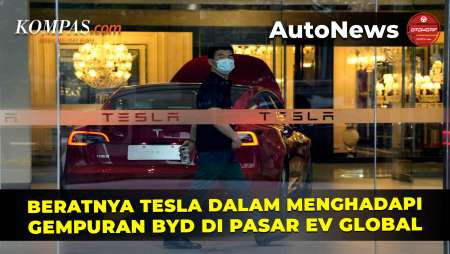 Tekanan Tesla Semakin Berat Hadapi Gempuran BYD di Pasar EV Global
