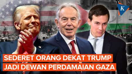 Trump Tunjuk Tony Blair Hingga Menantunya Jadi Dewan Perdamaian Di Gaza