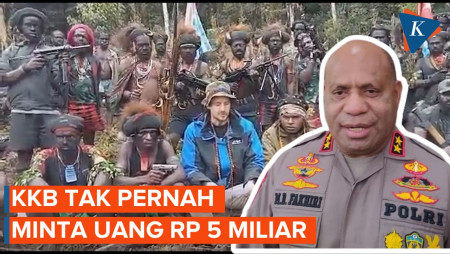 Kapolda Papua Bantah KKB Minta Uang Tebusan Rp 5 Miliar