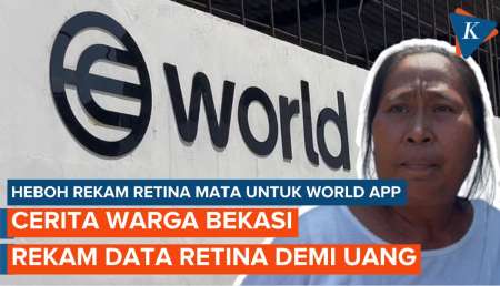 Cerita Warga Bekasi Rekam Data Retina ke World App demi Uang