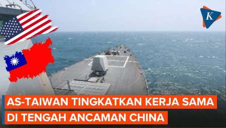 Angkatan Laut AS dan Taiwan Diam-diam Gelar Latihan di Samudera Pasifik Bersama