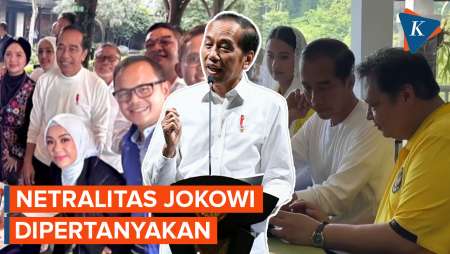 Netralitas Dipertanyakan, Ini Respon Jokowi