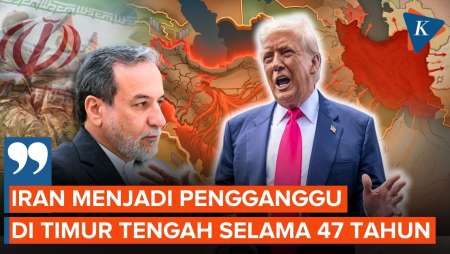 Trump Sebut Iran "Pengganggu" Di Timur Tengah
