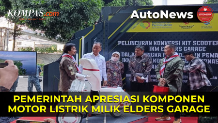 Komponen Motor Listrik Elders Garage Tembus Eropa, Ini Kata Menperin