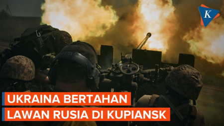Pasukan Ukraina Bertahan Melawan Rusia di Kota Kupiansk