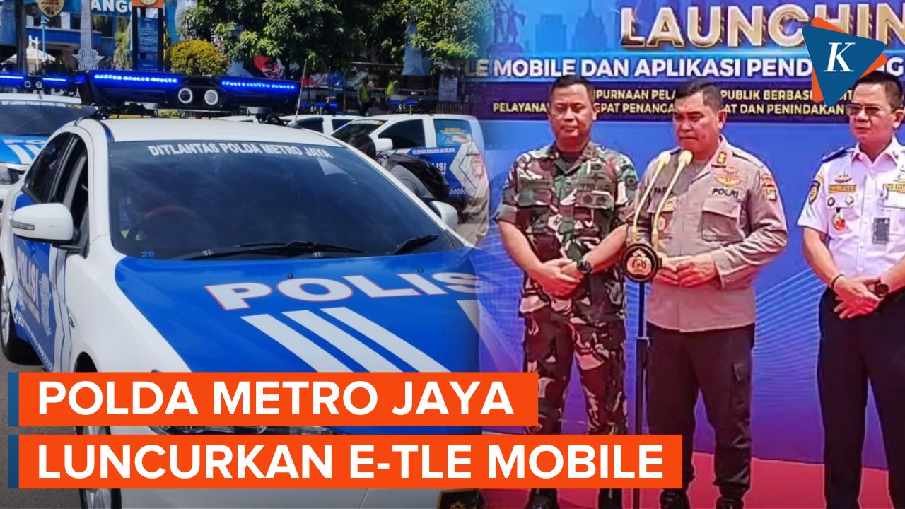 11 Unit E-TLE Mobile Siap Patroli di Wilayah Polda Metro Jaya