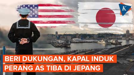 Kapal Induk Perang AS Tiba Di Jepang, "Balas Ancam" Jet China-Rusia Di Asia Timur?