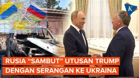 Rusia Tetap Gempur Ukraina Saat Utusan Trump Bertemu Putin