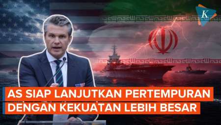 AS Ultimatum Iran, Siap Lanjutkan Pertemuran Dengan Kekuatan Lebih Besar