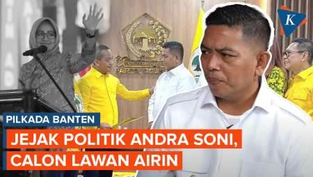 Profil dan Kekayaan Andra Soni, Cagub Golkar Calon Lawan Airin di Pilkada Banten