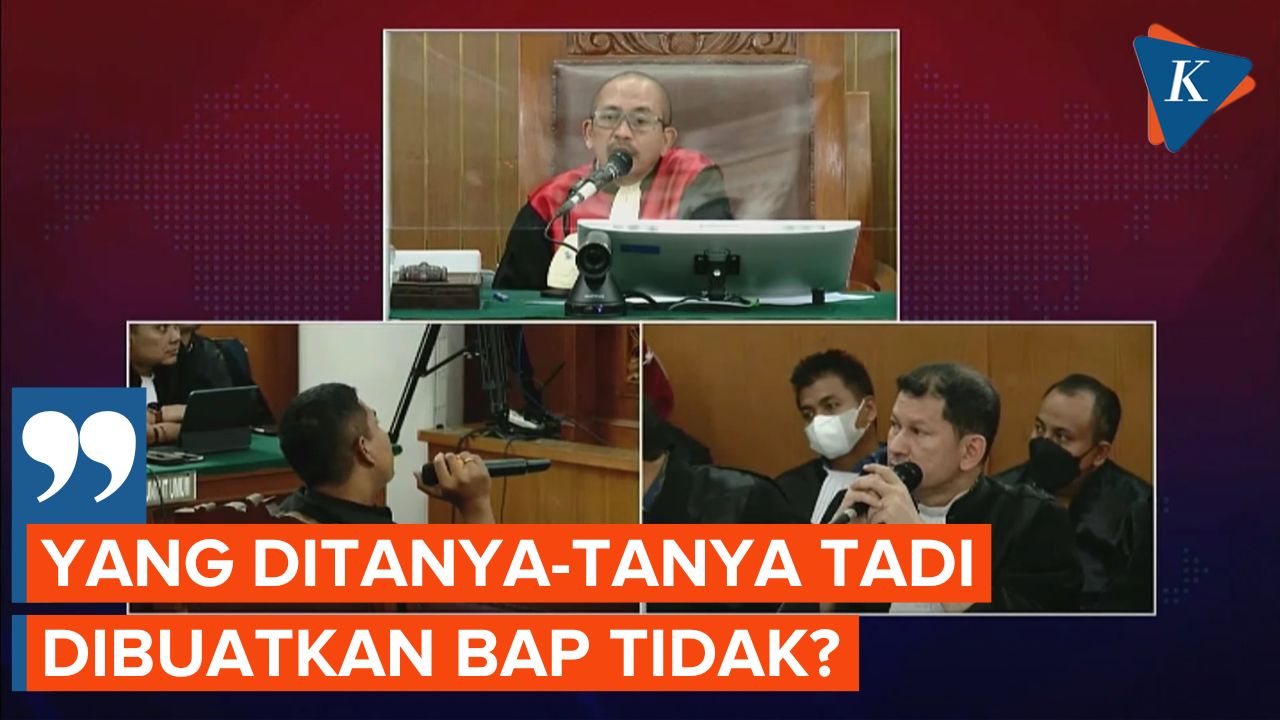 Hakim Cecar Staf Pribadi Sambo soal Lihat Penyidik Buat BAP Bharada E, Ricky Rizal dan Kuat Maruf