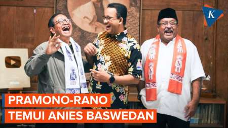 Pramono Anung-Rano Karno Temui Anies, Bahas Apa?