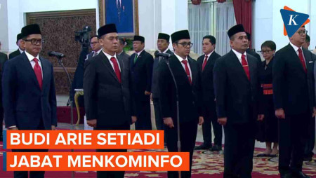 Daftar Menteri dan Wakil Menteri yang Dilantik Jokowi Hari Ini