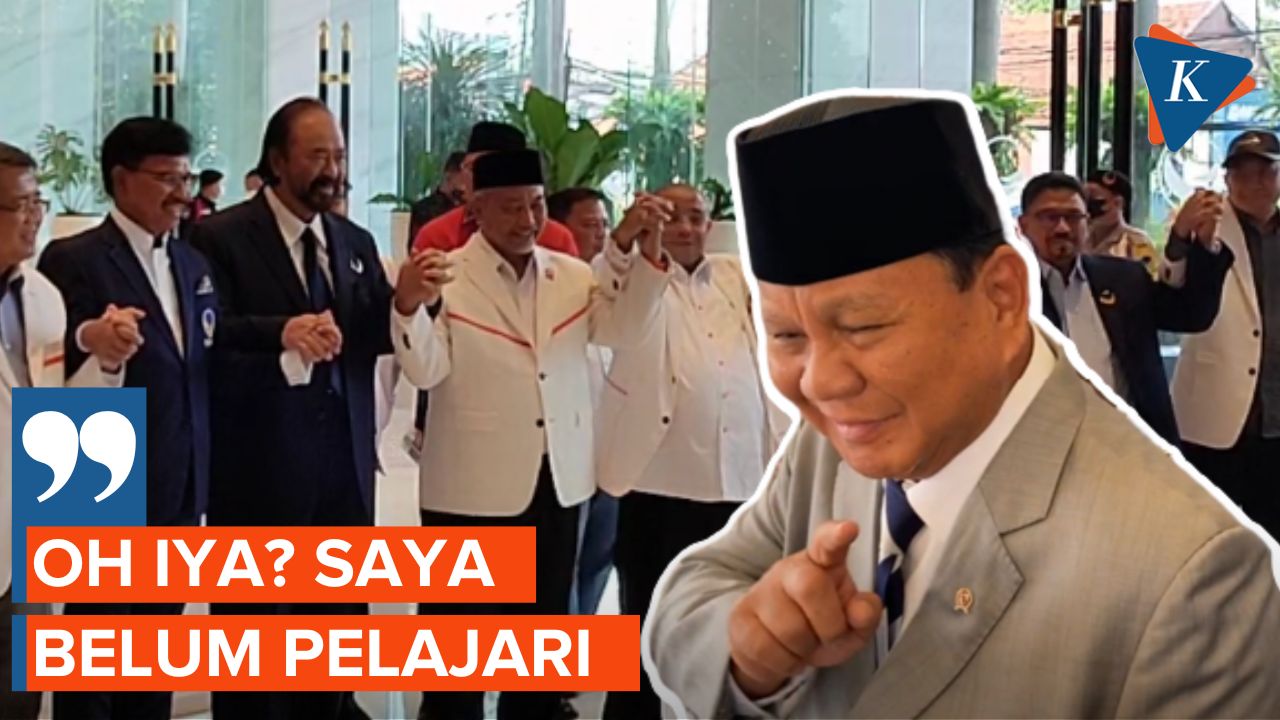 Respons Prabowo soal Diajak PKS Bergabung ke Koalisi Pendukung Anies Baswedan