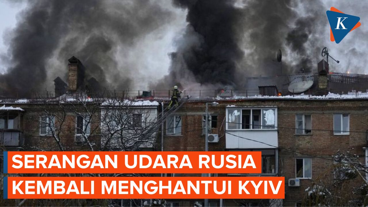 Kyiv Siaga Usai Serangan Udara Rusia