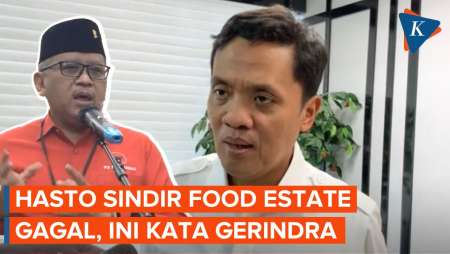 Hasto Ungkit Kegagalan Food Estate, Gerindra: Bukan di Kemenhan