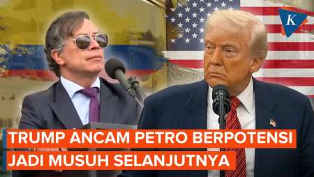 Trump "Incar" Presiden Kolombia Jadi Musuh Baru, Apa Alasannya?