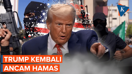 Trump: Hamas Akan Langsung Disingkirkan Jika Tidak Patuh