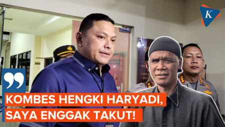 Hercules Berapi-api Tantang Dirreskrimum Polda Metro Kombes Hengki Haryadi