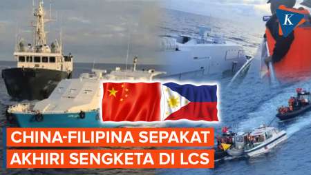 China dan Filipina Sepakat Hentikan Bentrok di Laut China Selatan