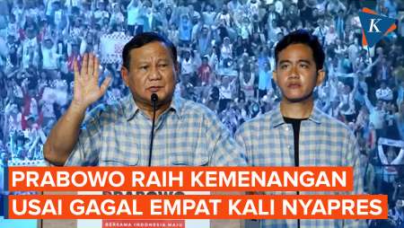 Langkah Politik Prabowo, Akhirnya Unggul Setelah Empat Kali Nyapres
