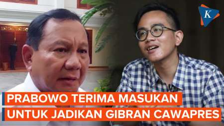 Prabowo Terima Usul Aktivis 98 untuk Jadikan Gibran Jadi Cawapres