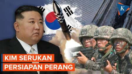 Sorak Sorai Sambut Pidato Kim Jong Un soal Seruan Peningkatan Persiapan Perang