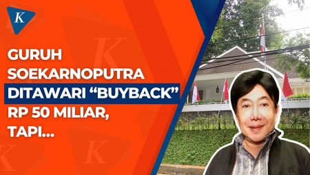 Ditawari Beli Kembali Rumahnya Seharga Rp 50 Miliar, Guruh Soekarnoputra Menolak?