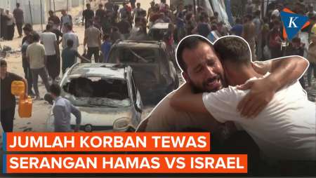 Jumlah Korban Tewas Serangan Hamas 1.189 Warga dan Israel 36.096 Warga
