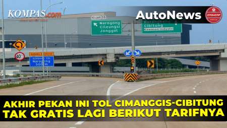 Tol Cimanggis-Cibitung Mulai Bayar, Golongan 1 Kena Rp 48.500