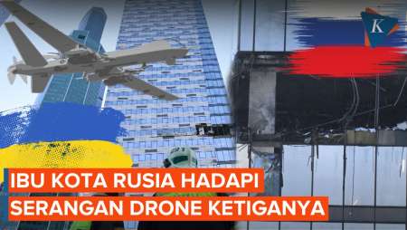 Drone Tempur Kembali Ancam Moskwa, Jadi Serangan Ketiga dalam Sepekan