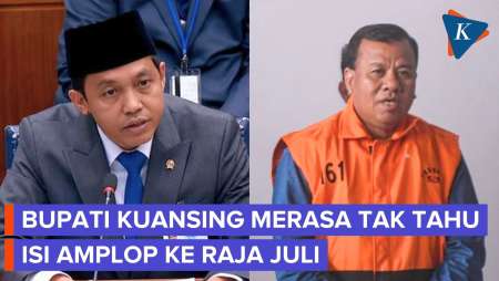 Ditanya Isi Amplop Ke Raja Juli, Bupati Kuansing: Saya Gak Tau Isinya