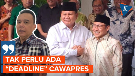 Gerindra Tak Masalah Cak Imin Dipingit PKB Jadi Cawapres Prabowo