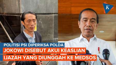 Politisi PSI Klaim Jokowi Akui Keaslian Ijazah yang Diunggah ke Medsos