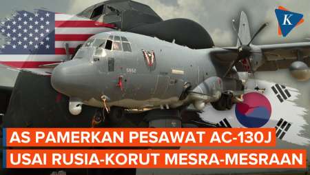 AS Pamerkan Pesawat AC-130J di Korea Selatan, Usai Rusia-Korut Mesra-mesraan